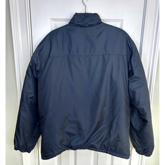 L.L. Bean Outdoor Outfitter Jacket Men's Size L Navy Blue Full Zip Insulated - Picture 2 of 13
